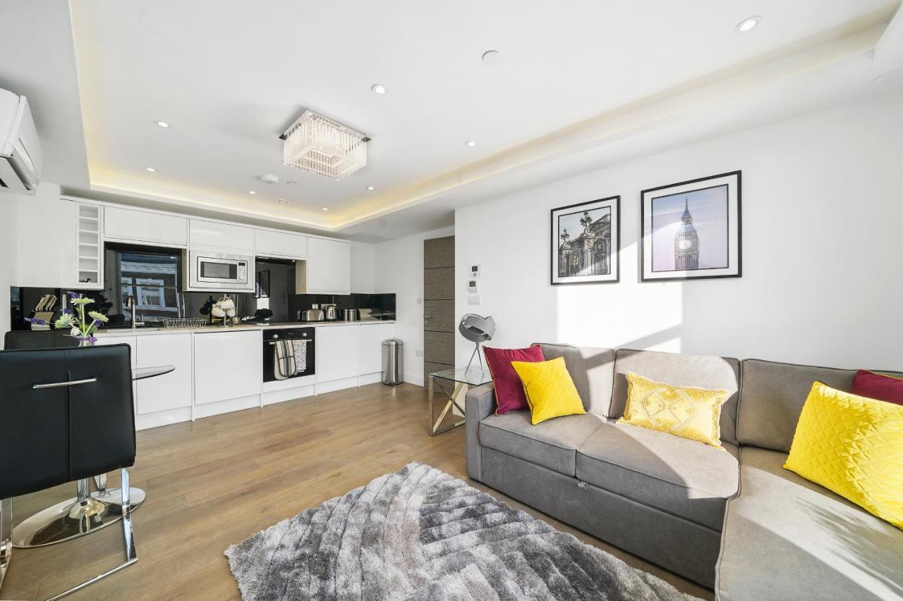 City Prime Apartments Londres Exterior foto Interior of a serviced apartment in London
